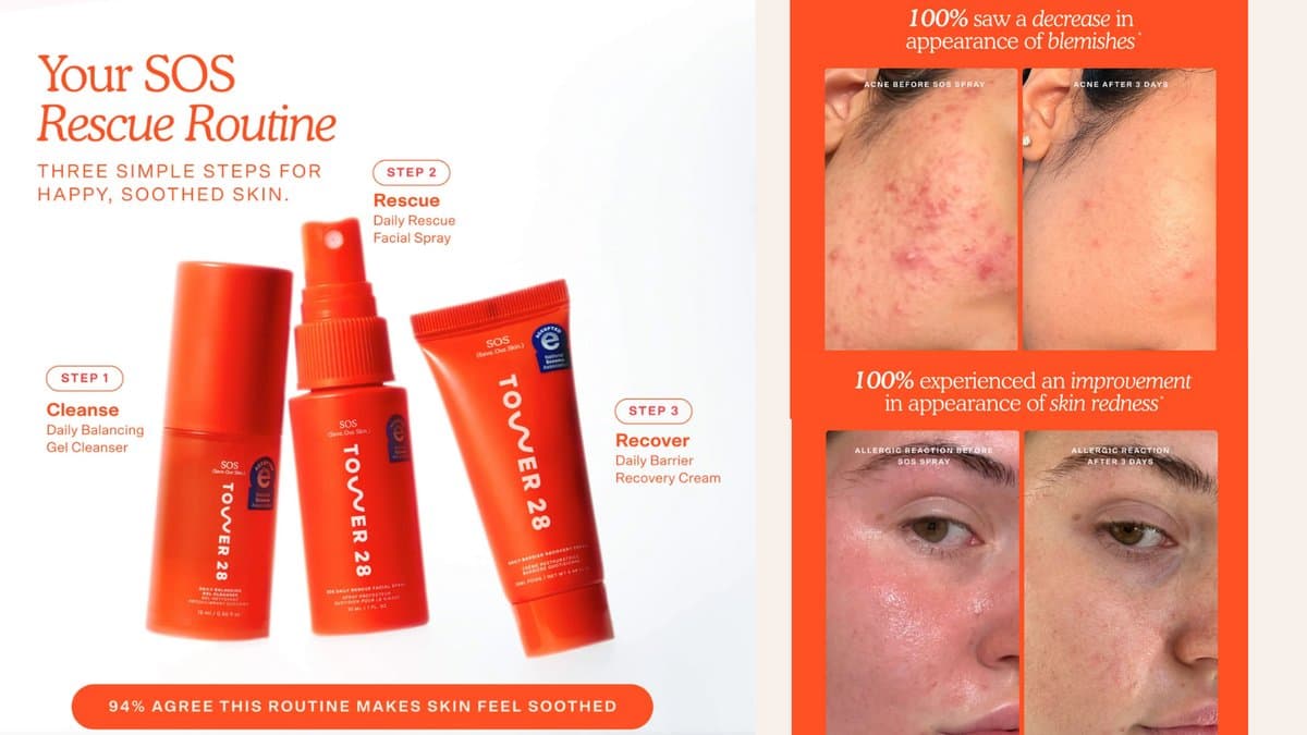 Tower 28 - SOS Skincare Kit - Limited Edition /  სახის რუტინა SOS ხაზიდან alt
