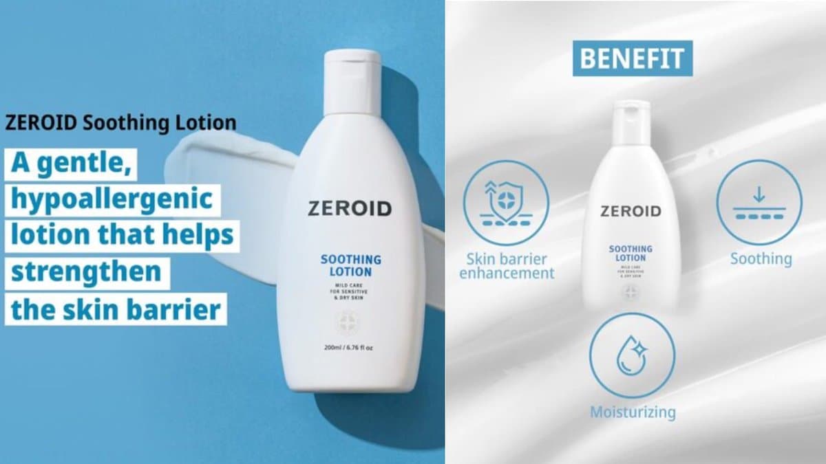 ZEROID - Dermocosmetic Soothing Lotion For Sensitive Dry Skin /200ml alt