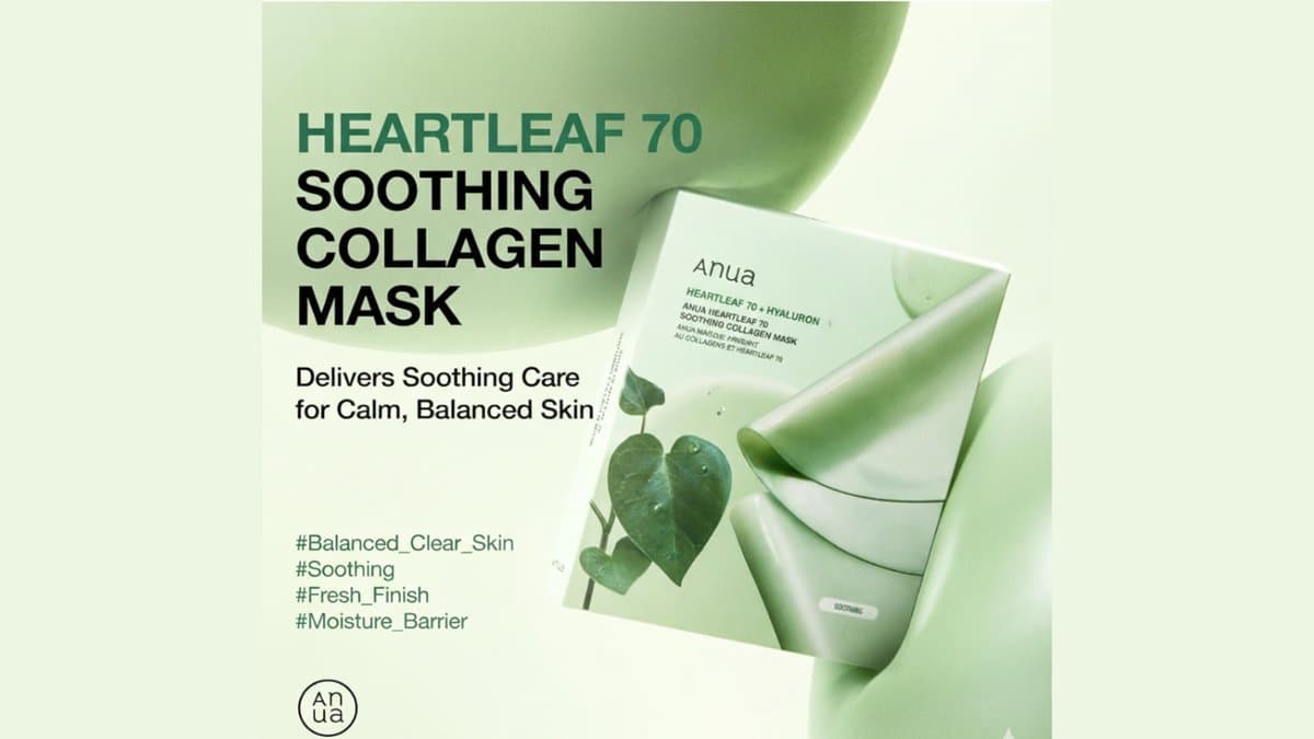 Anua - Heartleaf 70 Soothing Collagen Mask With hyaluronic acid + Collagen, alt