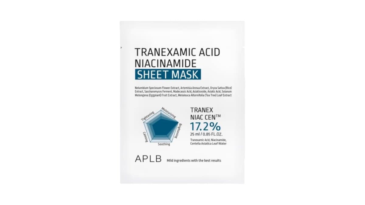 APLB - Tranexamic Acid Niacinamide Sheet Mask For Brightening And Acne