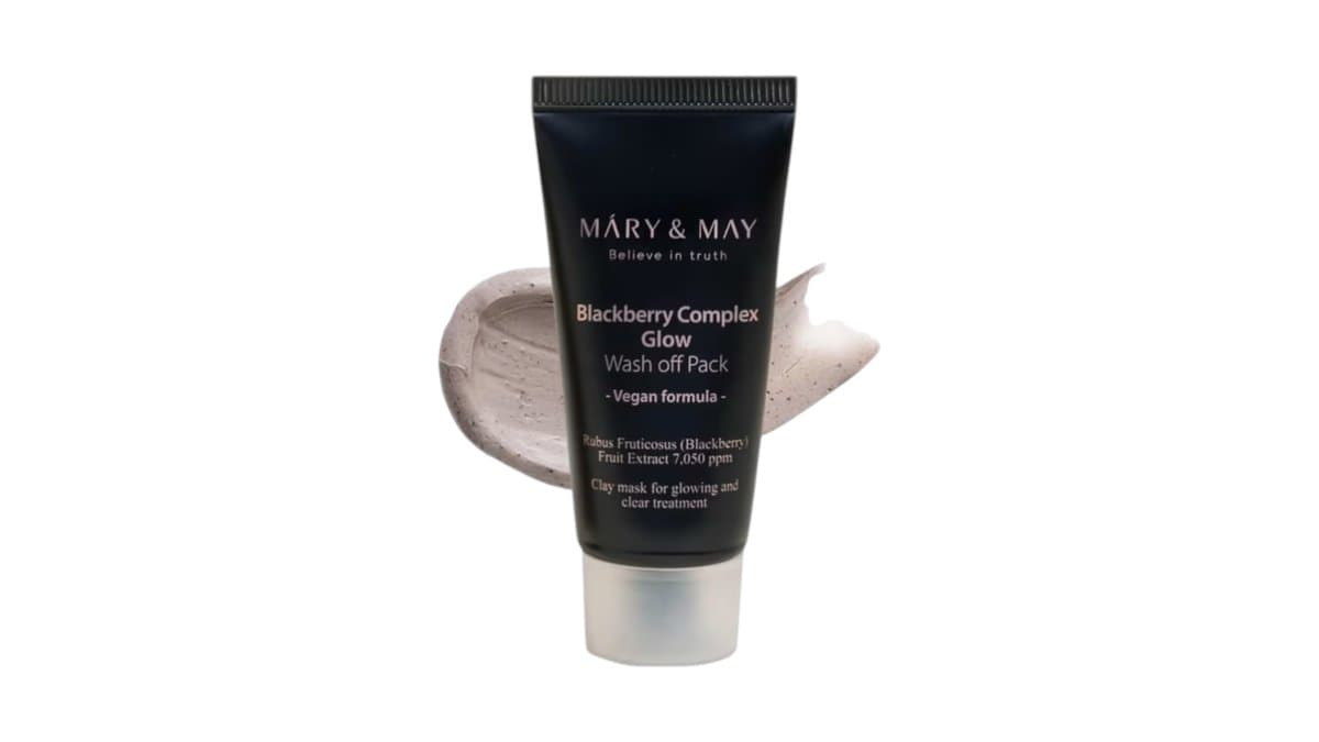 Mary&May - Blackberry Complex Glow Wash off Pack  / 30g