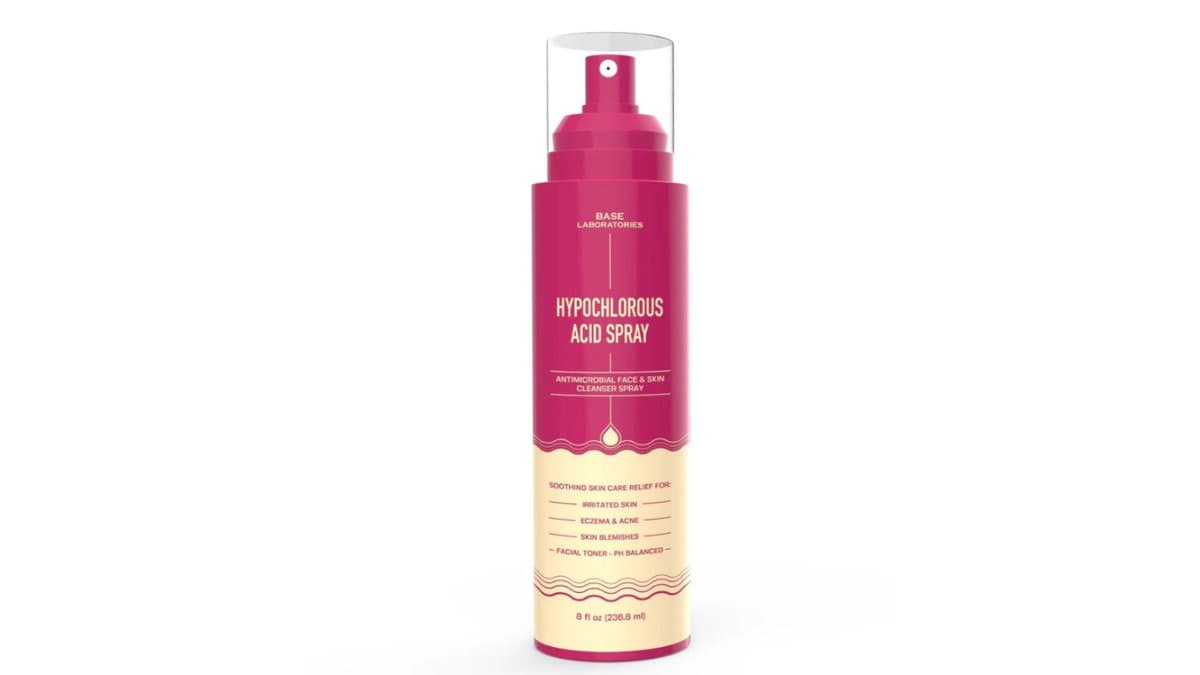 Base Laboratories - Hypochlorous Acid Cleansing Topical Spray / ჰიპოქლორის მჟავის ტონერი 236 ml