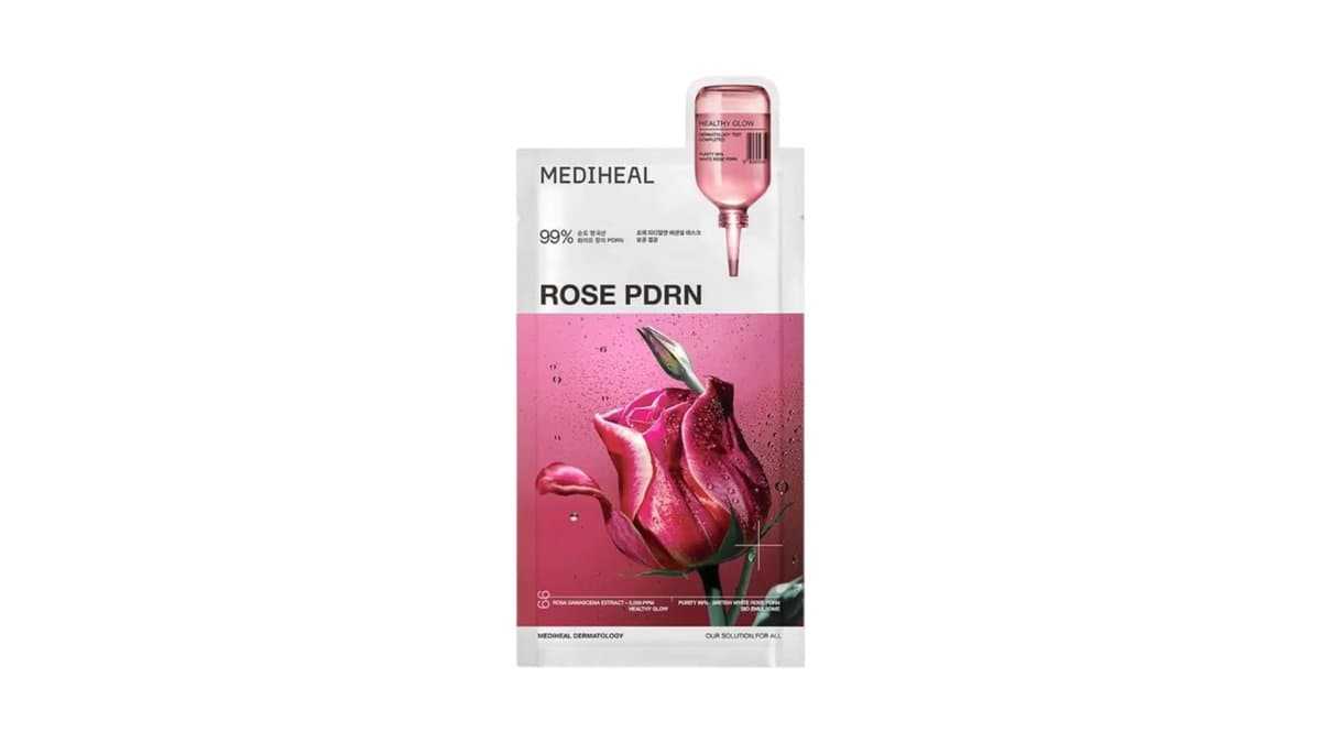 Mediheal - Rose PDRN Essential Mask Healthy Glow  / 1pc