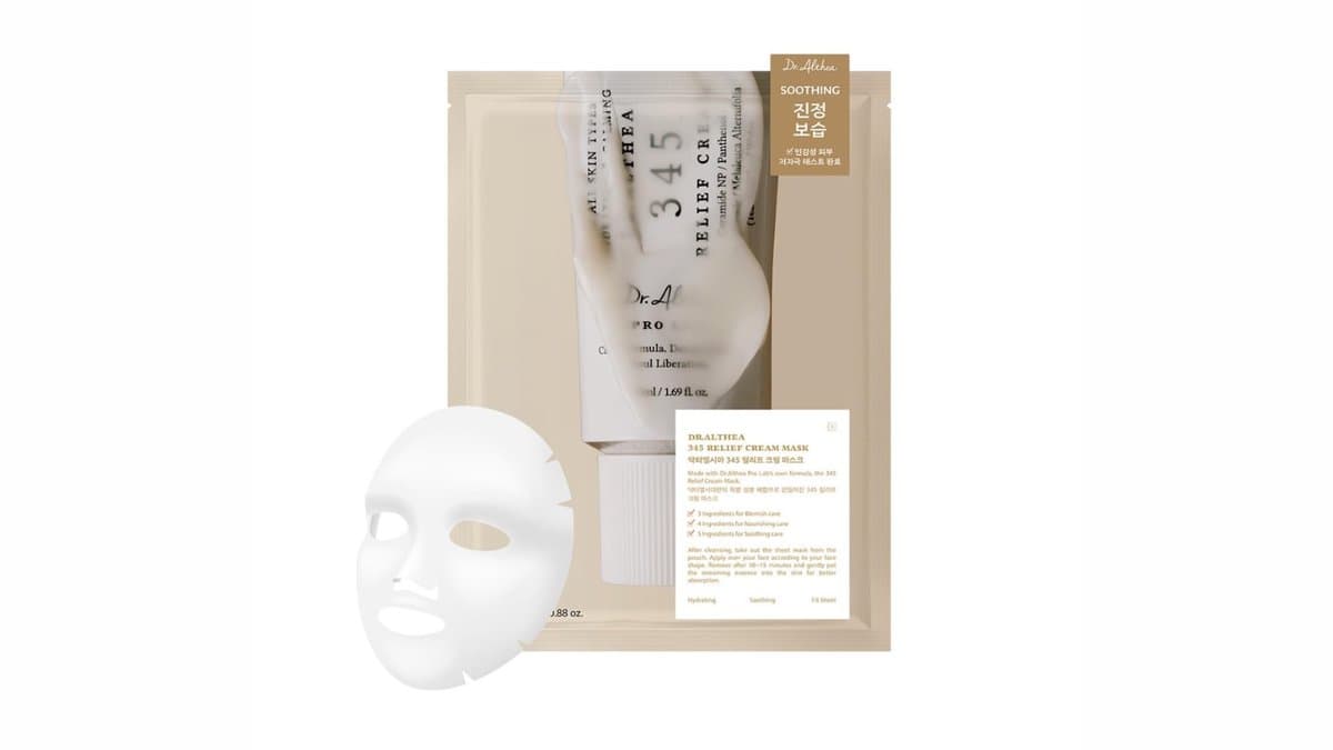 Dr.Althea 345 Relief Cream Mask With Niacinamide & Tea Tree Leaf Water