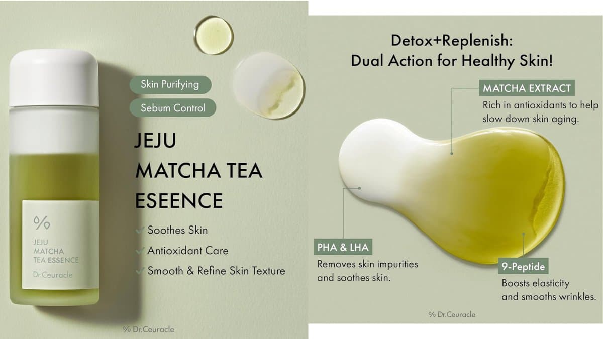 Dr.Ceuracle - Jeju Matcha Tea Essence - Skin Purifying Milky Toner  / 150ml alt
