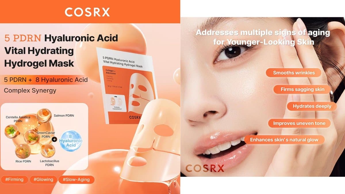 COSRX - 5 PDRN Hyaluronic Acid Vital Hydrating Overnight Hydrogel Mask alt
