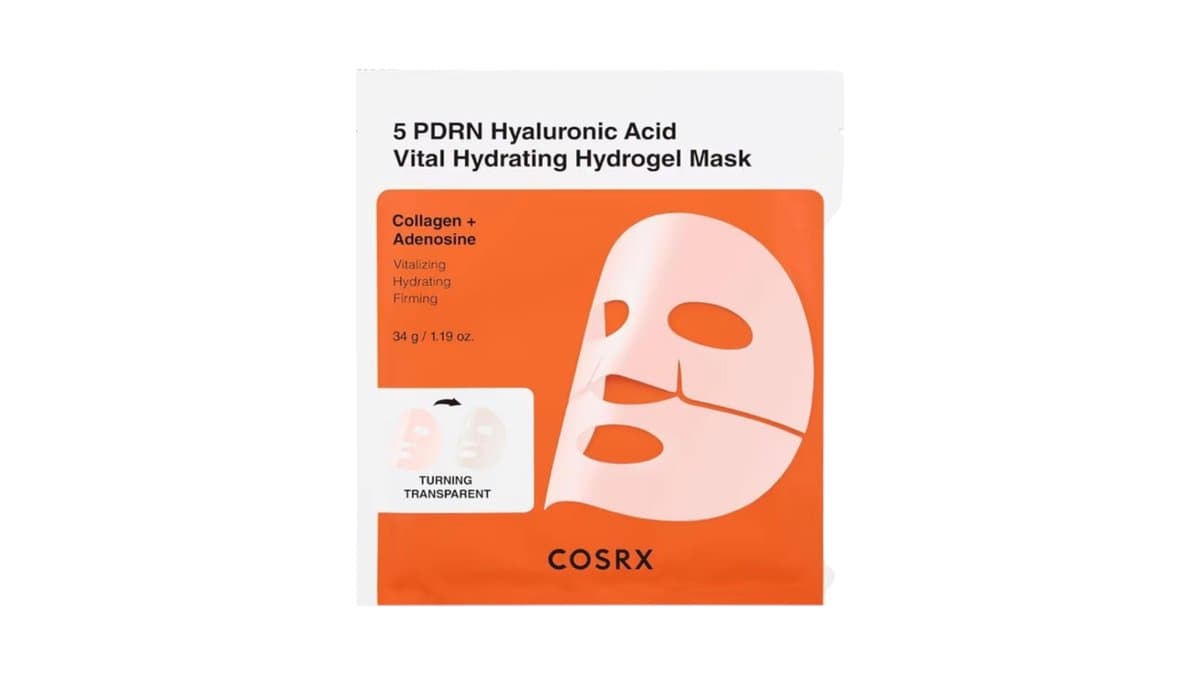 COSRX - 5 PDRN Hyaluronic Acid Vital Hydrating Overnight Hydrogel Mask
