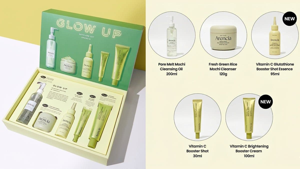 Arencia - Vitamin Booster: Brightening & Pore Perfecting Box  / 5 Full-Size Product alt