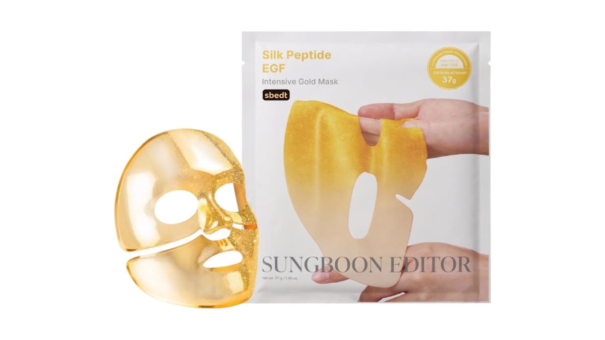 SUNGBOON EDITOR - Silk Peptide EGF Intensive Gold Mask Set
