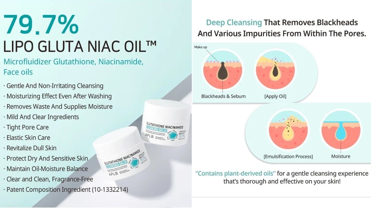 APLB - Glutathione Niacinamide Cleansing Balm  / 80ml alt