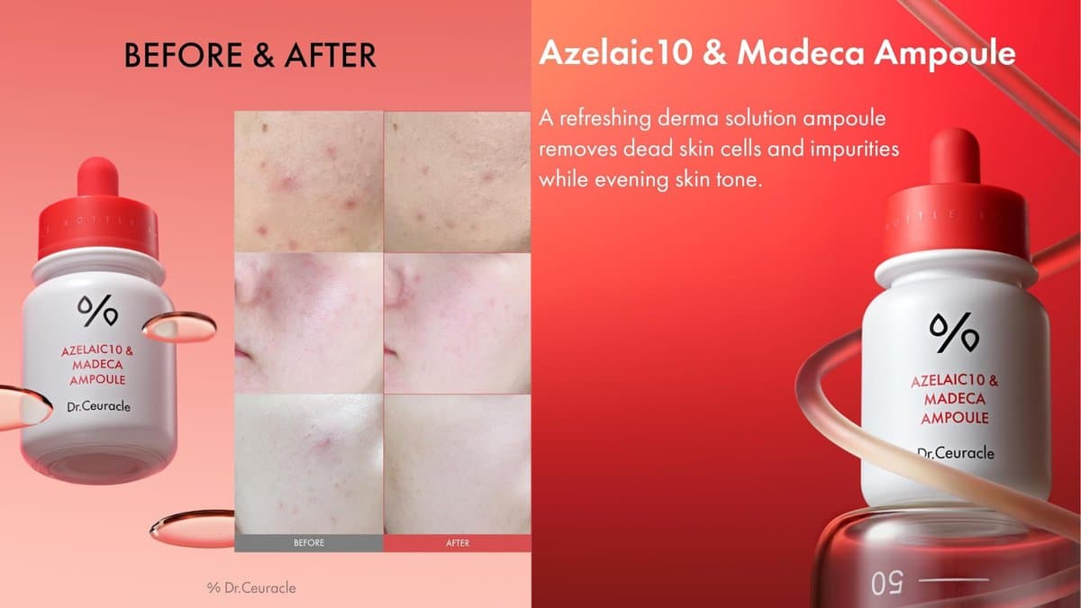 Dr.Ceuracle - Azelaic10 & Madeca Ampoule  / 30ml alt