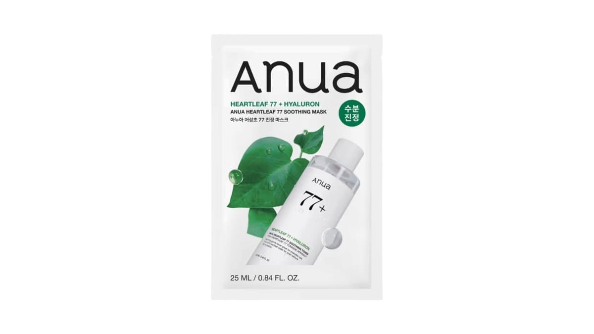 Anua - Heartleaf 77 Soothing Mask  / 25ml