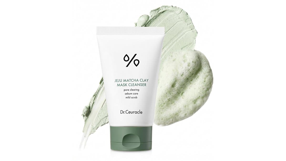 Dr.Ceuracle - Jeju Matcha Clay Mask Cleanser For Deep Pore Cleansing + Excess Sebum Control  / 120 ml