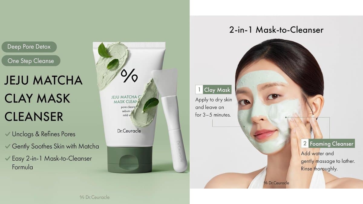Dr.Ceuracle - Jeju Matcha Clay Mask Cleanser For Deep Pore Cleansing + Excess Sebum Control  / 120 ml alt