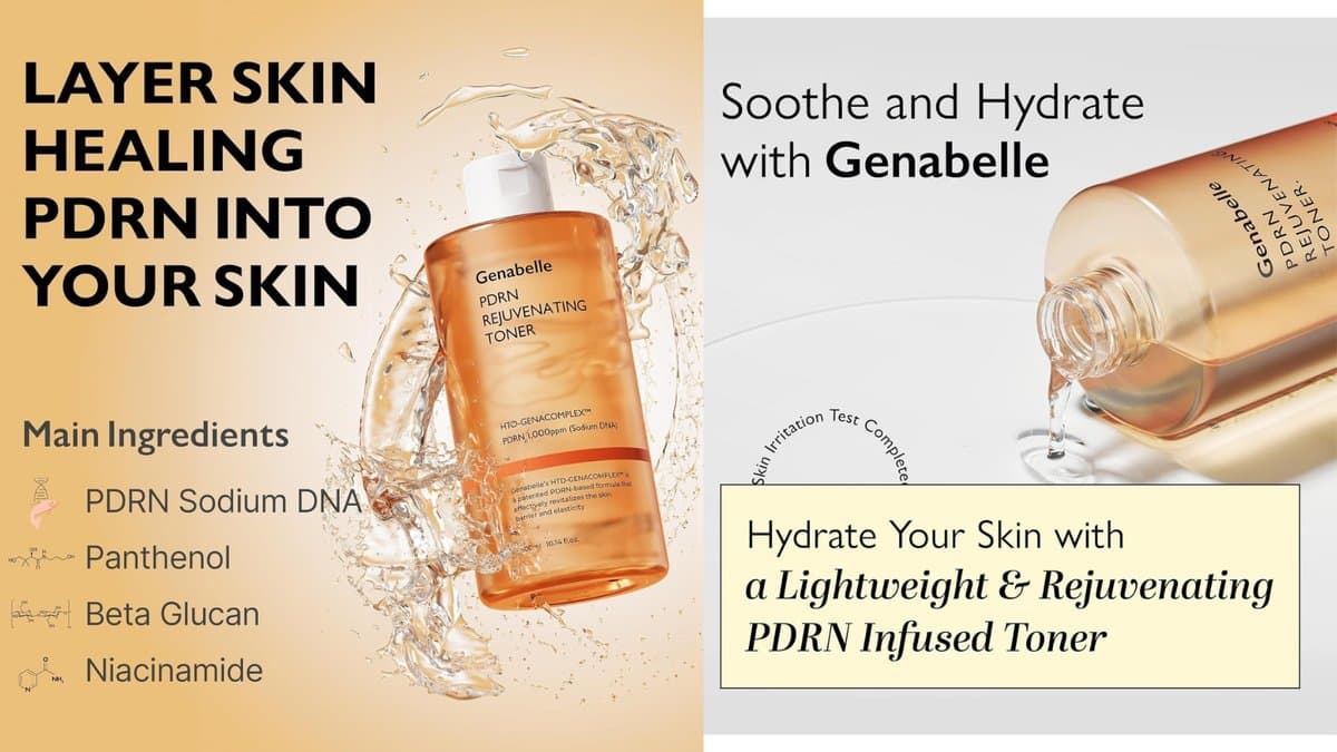 Genabelle - PDRN Rejuvenating Toner  / 300ml alt